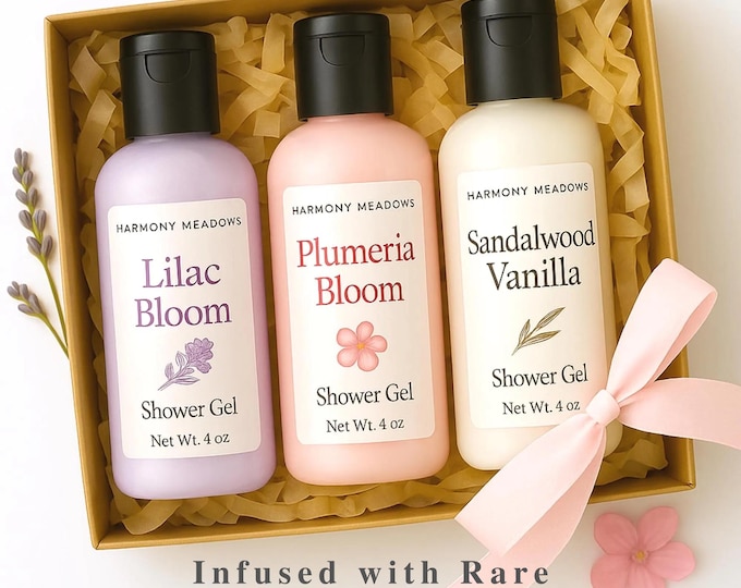Sulfate-Free Shower Gel | Essential Oil + Botanical Fragrance Cleanser