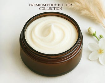 Plumeria Bloom Body Butter, Essential Oil Blend, 4oz & 8oz Options