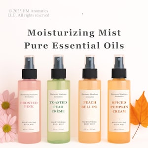 Alcohol-Free Hair+Body Mist: 70 Botanical Scents, Aromatherapy Self-Care Spray