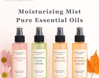 Moisturizing Hair & Body Aromatherapy Spray – Alcohol-Free Hydrating Mist