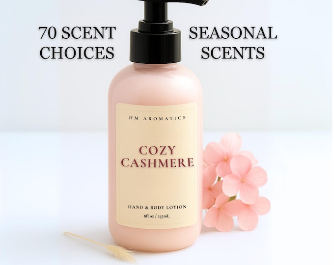 Natural Hand & Body Lotion – Signature Scents
