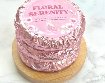 Floral Serenity Shower Steamers – Jasmine, Magnolia & Ylang Ylang | Elegant Floral Aromatherapy Tabs | Spa-Inspired Self-Care Gift Set