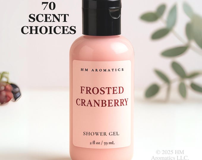 Sulfate-Free Shower Gel – Essential Oil & Botanical Fragrance Cleanser