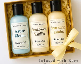Sulfate-Free Shower Gel | Essential Oil + Botanical Fragrance Cleanser
