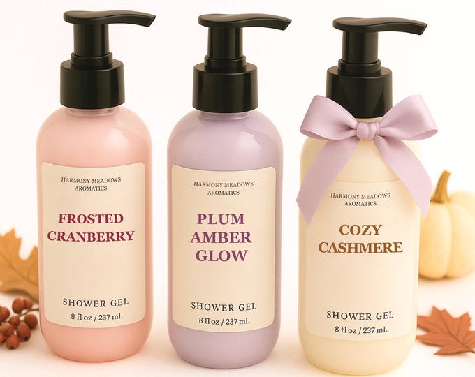 Sulfate-Free Shower Gel – Essential Oil + Botanical Fragrance Cleanser