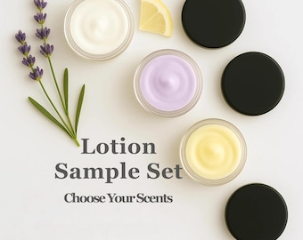 Lotion Sample Set – Choose 3 Scents