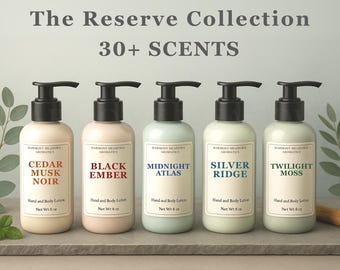 Botanical Body Lotion – Aromatherapeutic Skincare with Earthy, Woodsy, and Masculine-Leaning Scents