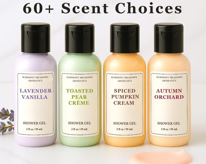 Sulfate-Free Shower Gel – Essential Oil & Botanical Fragrance Cleanser