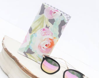 Squeeze Top Fashion Glasses Case Illustrator Octopus Portable Womens Sunglass Case Eyeglass Cases Sunglasses Pouch Eyeglass Bag