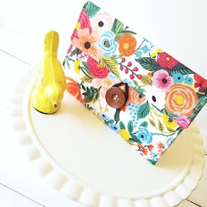 English Garden iPad 9.7, 11 Case, iPad Air 10.5 Sleeve, iPad Mini, iPad Pro Tablet Sleeve Rifle Paper Co Bright Flowers, Samsung Tablet image 1