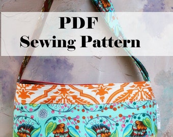 Liz Everyday  Bag Pattern,Everyday Medium Purse Pattern PDF Sewing Pattern Ebook Sewing Tutorial Instant download INSTANT DOWNLOAD Delivery