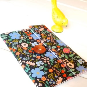 English Garden Flower Macbook Pro 15 16 Sleeve, MacBook Case, 14 Laptop Cover Rifle Paper Co Fabric, Samsung Computer, HP Laptop Case