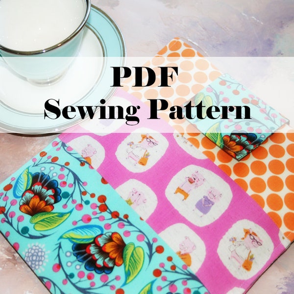 Kindle Paperwhite Sleeve Case PDF Sewing Pattern Ebook Tutorial