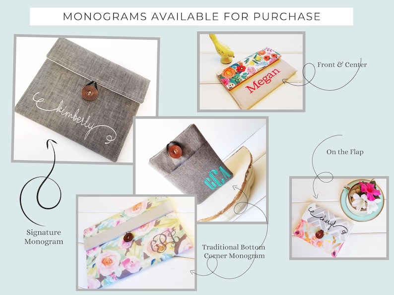 Monogrammed Kindle Case, Personalized Kindle Paperwhite Sleeve, Monogram Linen Kindle paperwhite case, kindle cover, Linen Kindle Oasis Case