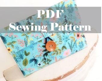Kindle Paperwhite Envelope Case Sewing Pattern How to Make kindle Cover tutorial, DIY basic kindle sleeve,  PDF kindle travel Sleeve Ebook