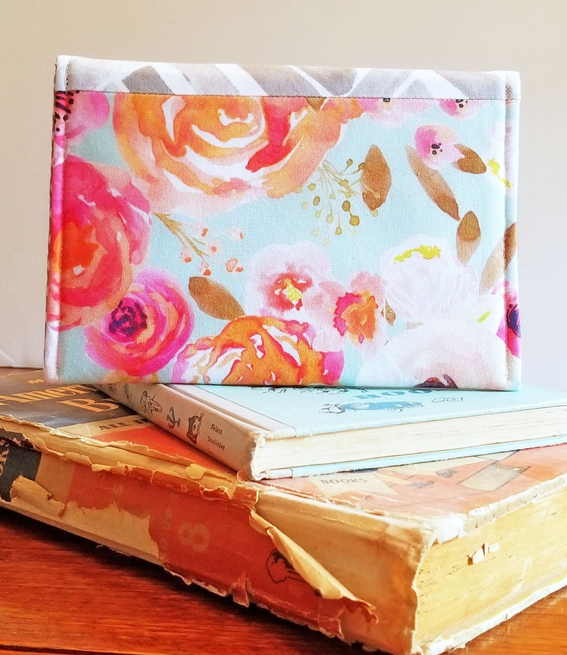 Watercolor Spring Flower Kindle Paperwhite Case, Kindle Oasis Sleeve, Kindle Cover, Kindle Fire Case, Cute kindle case, Pink Kindle Cover image 4