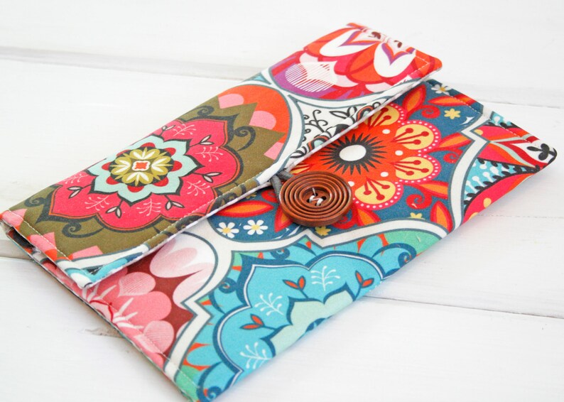 Funky Boho Kindle Paperwhite Case, Medallion Kindle Oasis Sleeve, Kindle Colorsoft Sleeve, Nook Glowlight Cover Gift for bookworm image 2