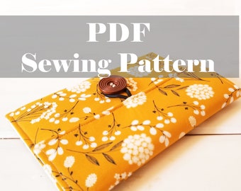 iPad Sleeve Pattern , iPad Case Pattern, iPad Cover PDF Sewing Pattern Ebook Sewing Tutorial, Instant Download