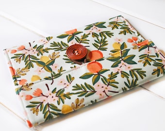 Macbook Case, 13 Macbook Air Sleeve, Macbook Pro Sleeve, Lenovo Yoga Laptop Case, Chromebook Case, Surface Pro, ipad - Citrus Lemon Orange