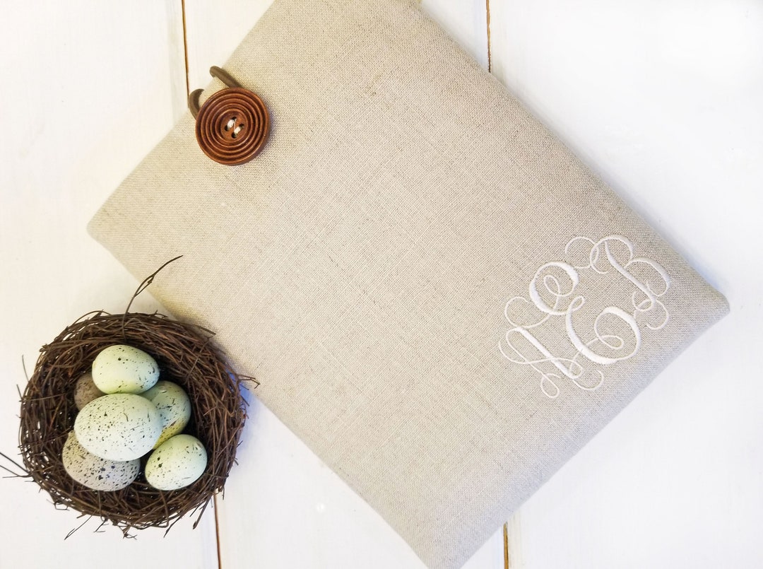 Monogrammed Kindle Case, Personalized Kindle Paperwhite Sleeve