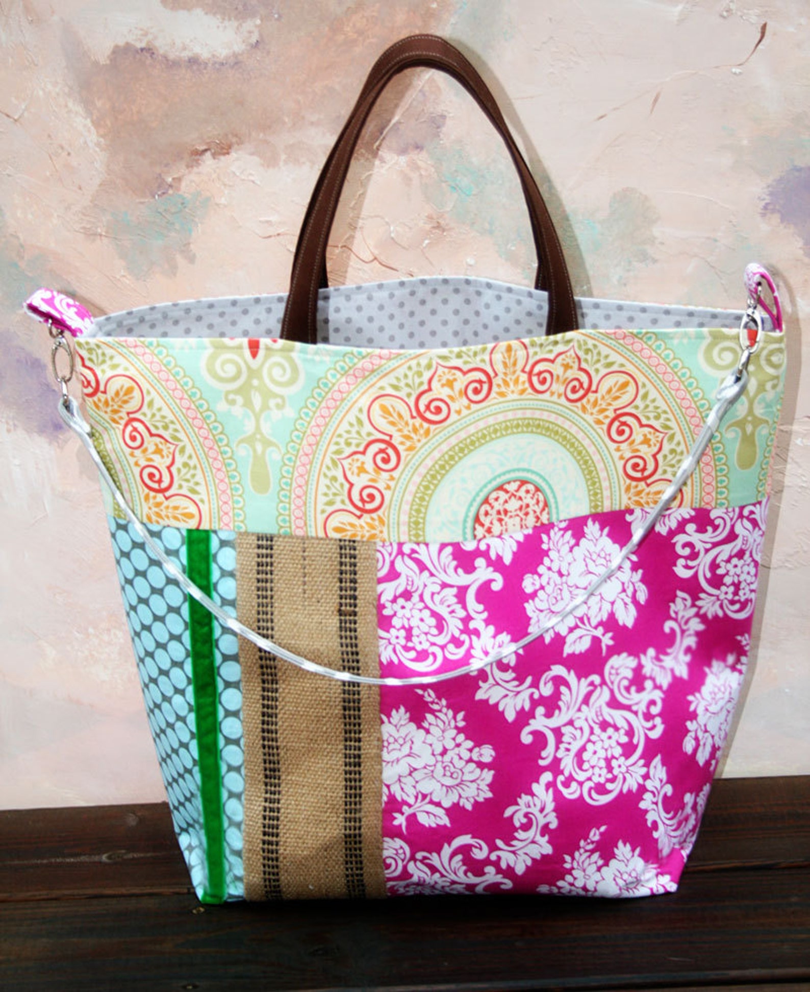 XL Tote Purse Pattern Tennis Bag Pattern Diaper Bag Pattern Etsy