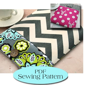 iPad Sleeve with Pocket Pattern , iPad Case Pattern, iPad Cover PDF Sewing Pattern Ebook Sewing Tutorial, INSTANT Download image 3