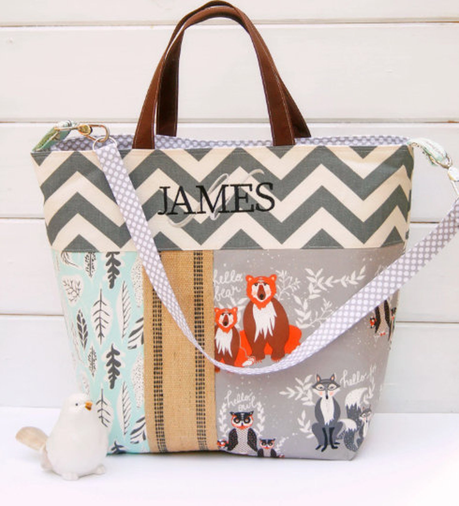 XL Tote Purse Pattern Tennis Bag Pattern Diaper Bag Pattern Etsy