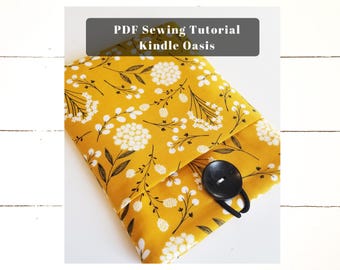 Kindle Oasis Sleeve Sewing Pattern: DIY Travel Case (PDF Tutorial)
