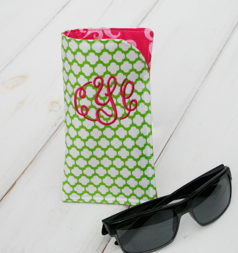 Purple Medallion Sunglass CaseGlass SleeveMonogrammed Cases Etsy