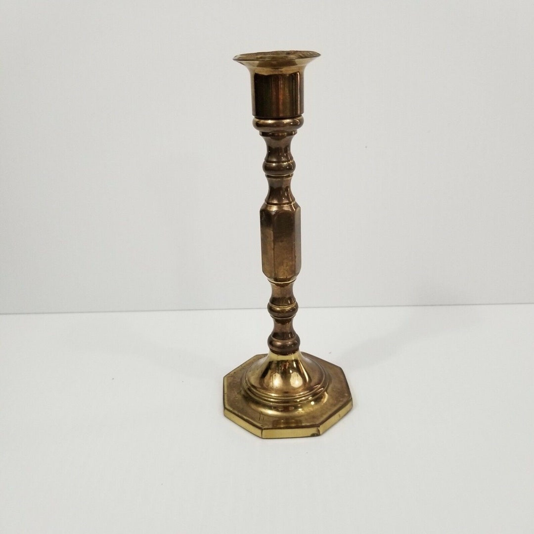 7.5 Baldwin Brass Candlestick Holder in America Etsy