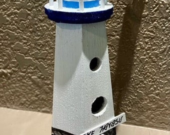 Lighthouse Bird House  FREE SHIPPING