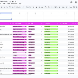 Digital Assignment Tracker