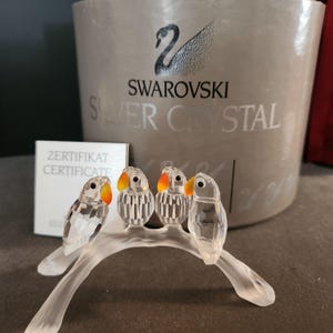 Swarovski Lovebirds - Etsy