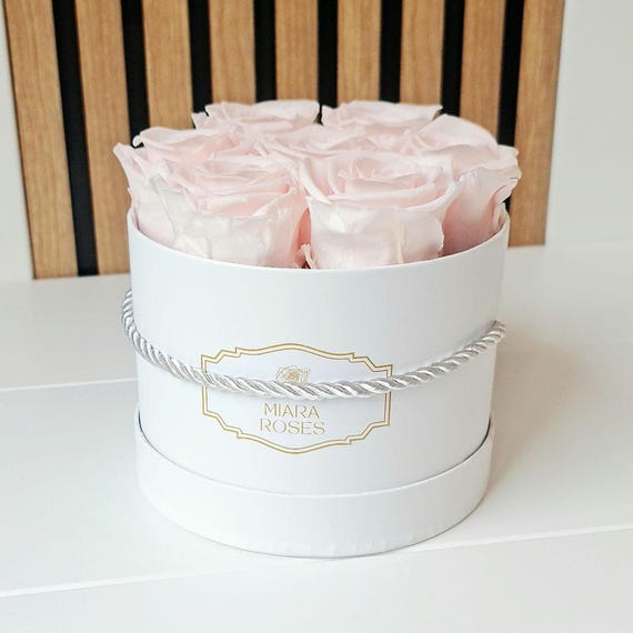 Preserved Ecuadorian Rose Box – Forever Roses, Home Decor Centerpiece
