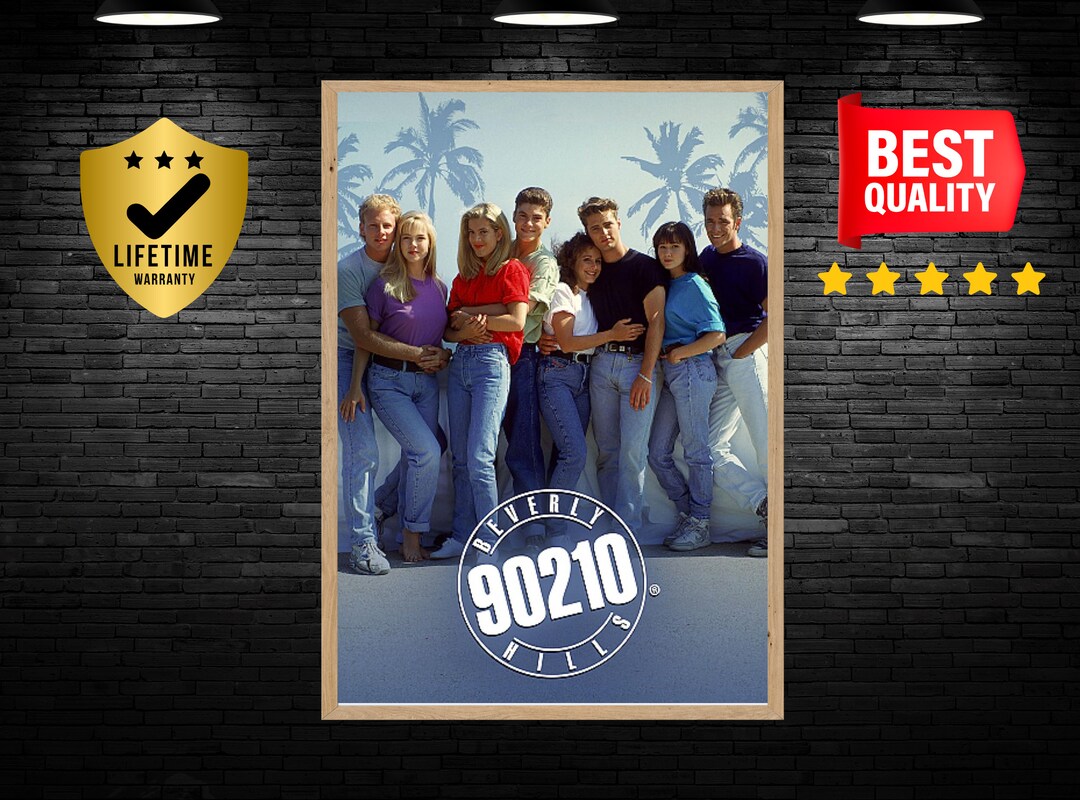 Pin's Vintage Série TV Beverly Hills 90210 - Collection Rare - Neuf