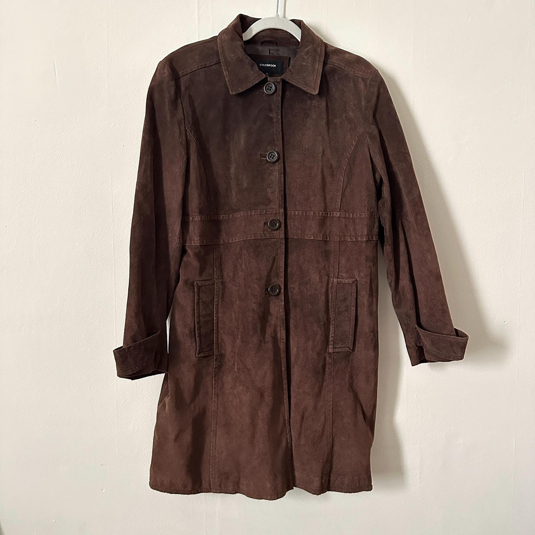 Veste/Blazer Femme Rouge En Laine JL Colebrook - Taille S - Doublée, 3 Poches - Occasion Très Bon état