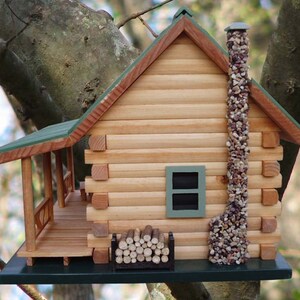 Blockhaus-Vogelhäuschen | Etsy