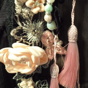 DUSTER Cover Up Romantic Whimsical Ethereal Jacket ONE of a KIND