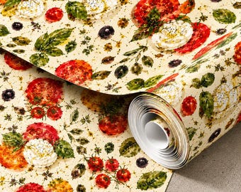 Caprese Italian Wrapping Paper