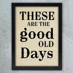 Framed Linen Print: Inspirational Quote - Scandinavian Style Decor