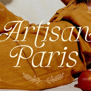Fonte Artisan Paris | Fonte Feminina | Fonte Feminista | Fonte Moderna