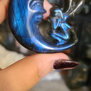 Fairy and moon
