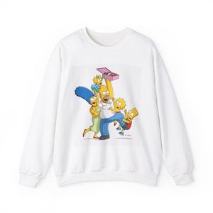 Unisex Heavy Blend™ Crewneck Simpsons Sweatshirt