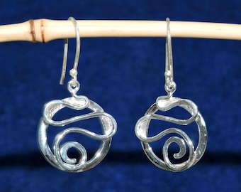 Orecchini Argento A Cerchio Orecchini A Cerchio Diamantato In Argento 925 , 100% Made In Italy Orecchini A Bottone Tiffany - Foto 3