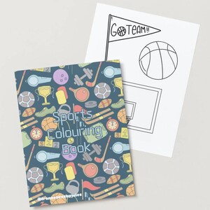 Sports Colouring Book