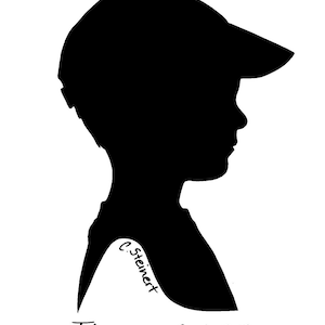 5 einzelne Silhouetten, Handgehauene, Maßarbeit
