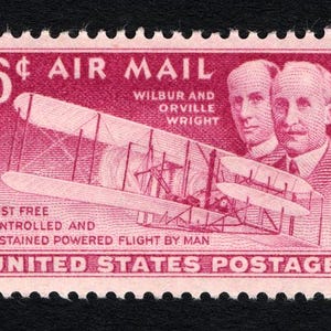 6 cent airmail stamp - Etsy 日本