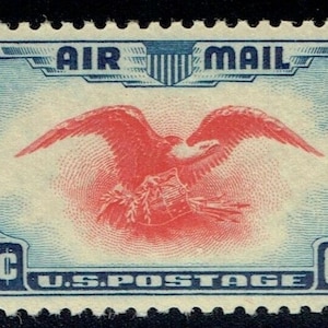 6 cent airmail stamp - Etsy 日本