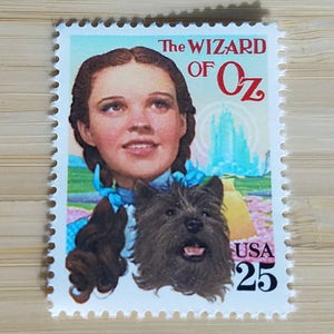 Der Zauberer von Oz 25c Briefmarke // Filmplakate - Vintage Briefmarken // 25 Cent Briefmarken // Wertmarke 0,25