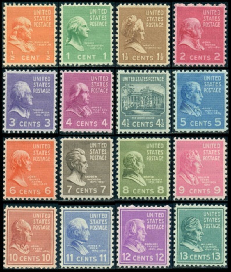 Postcards to Voters Postcrossing etc 35 cent vintage stamp Etsy